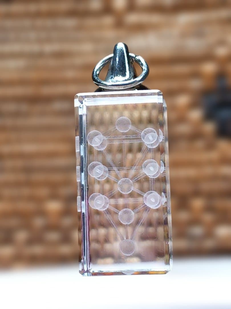 ほぼ新品 3Dカバラ・パドマペンダントトップ　医学博士 丸山式　神聖幾何学