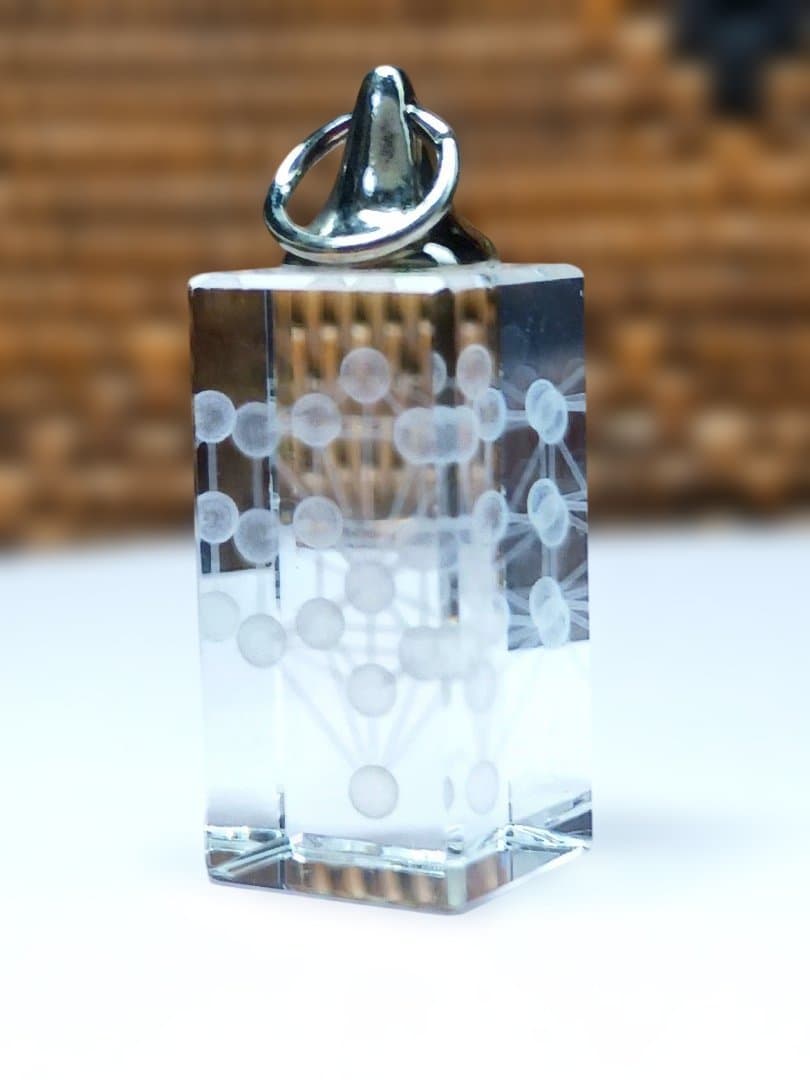 ほぼ新品 3Dカバラ・パドマペンダントトップ　医学博士 丸山式　神聖幾何学