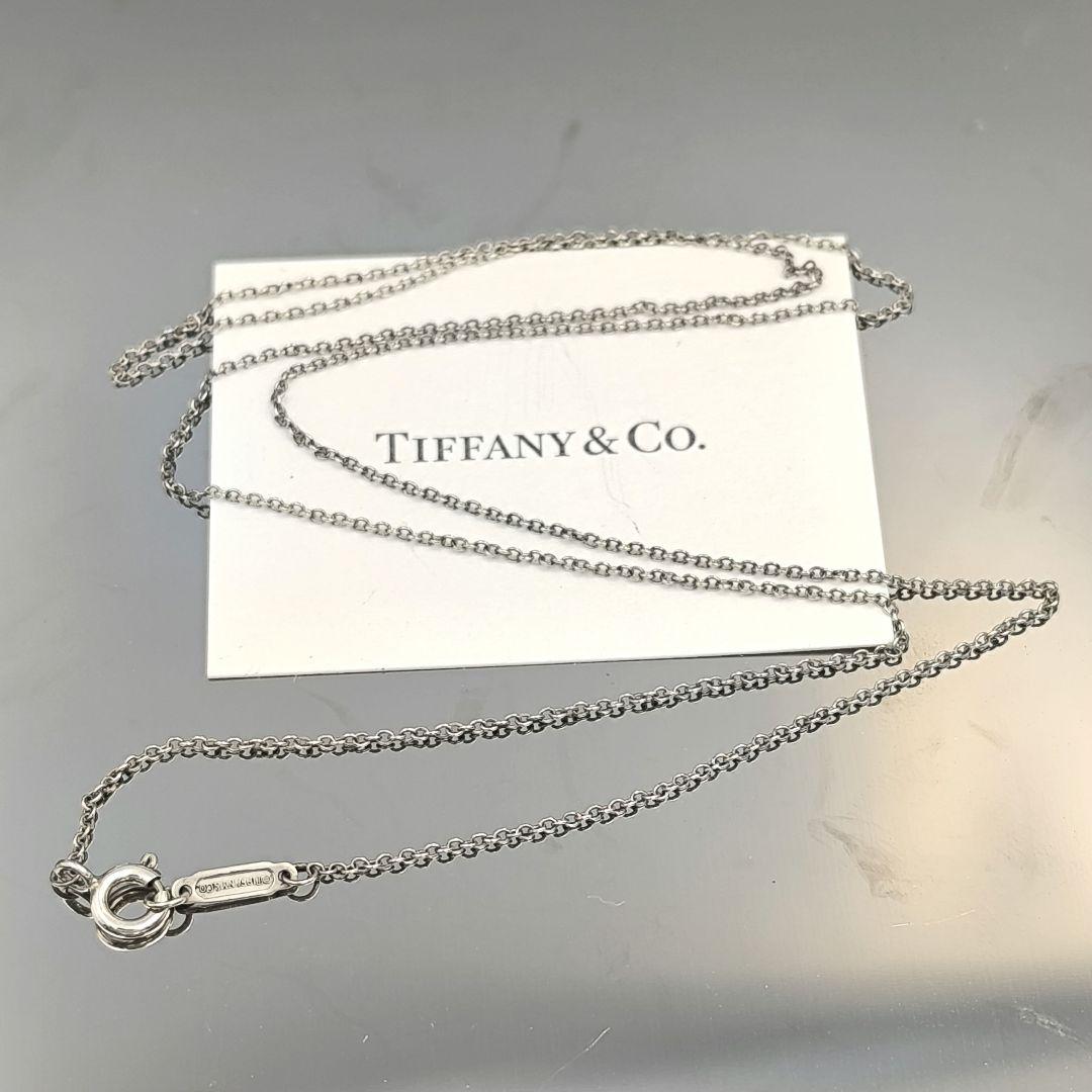 美品✨TIFFANY＆Co. チェーンネックレス　シルバー925 ティファニー