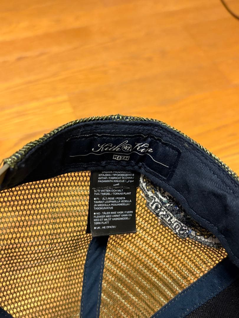 KITH 47 NY コーデュロイメッシュキャップ