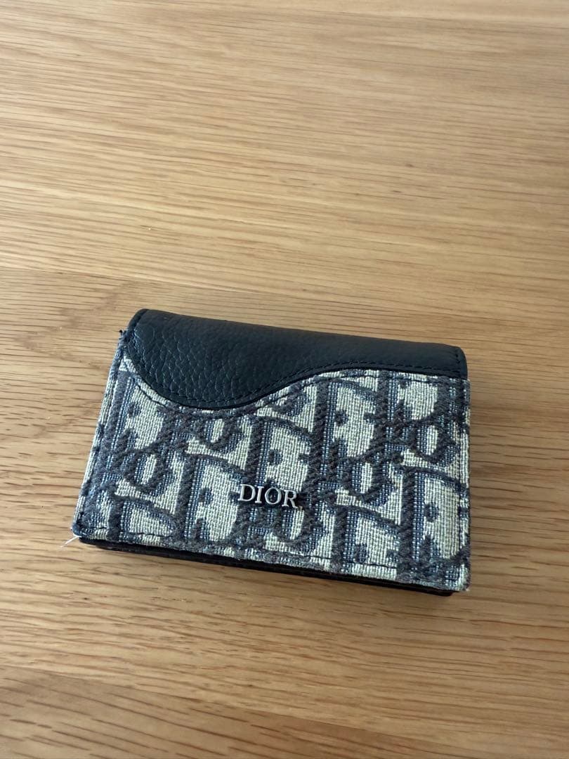 Saddle ビジネスカードホルダー 名刺入れ　dior