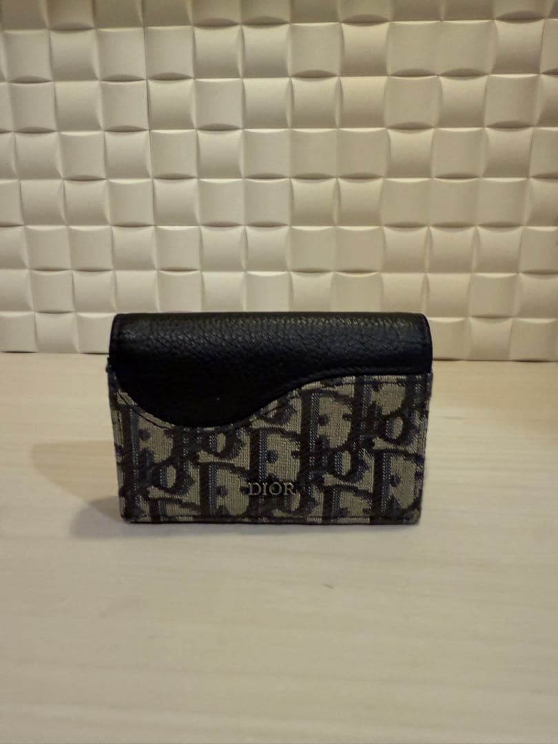 Saddle ビジネスカードホルダー 名刺入れ　dior