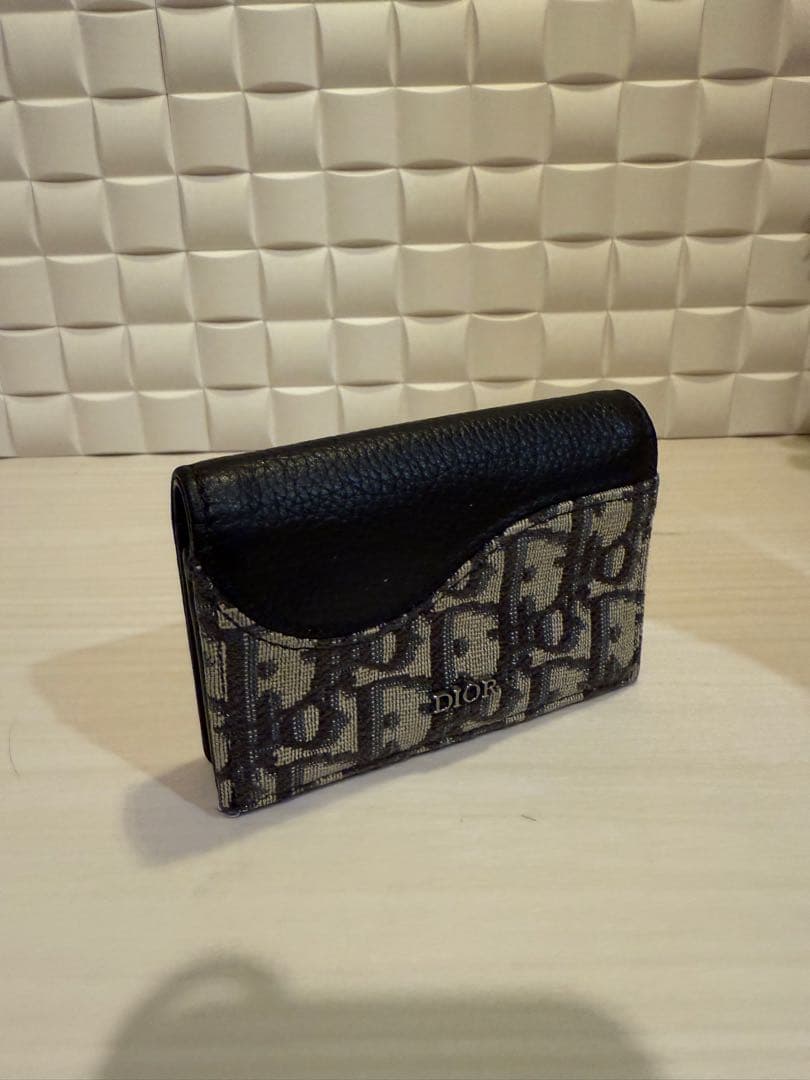 Saddle ビジネスカードホルダー 名刺入れ　dior