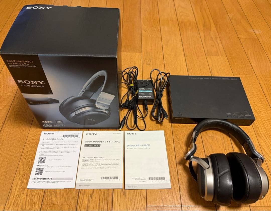 【美品】SONY MDR-HW700DS ワイヤレスヘッドホン