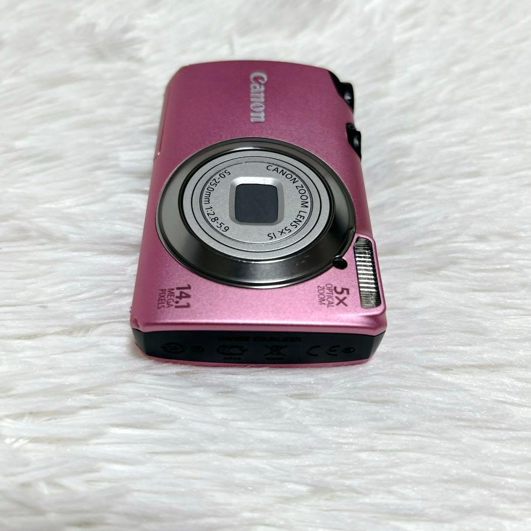 【美品】Canon PowerShot A3200 IS ピンク 動作確認済
