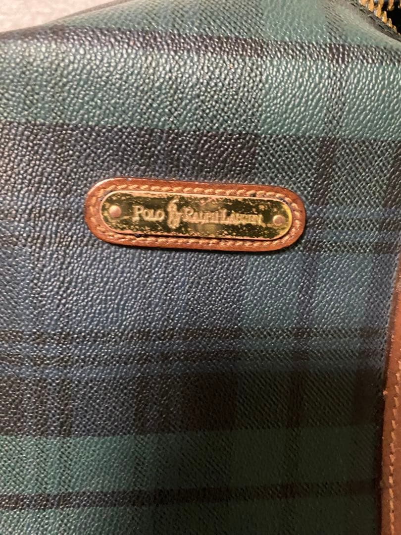 【美品】Polo Ralph Lauren ラルフローレン ボストンバッグ　特大