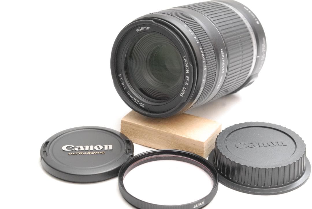 レンズ(ズーム) CANON ZOOM LENS EFS 55-250mm 1:4-5.6 IS