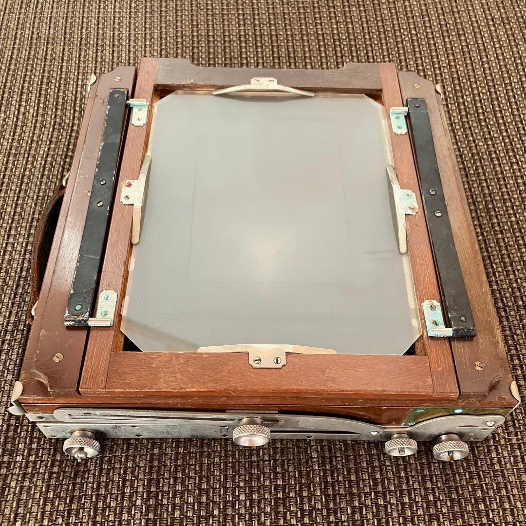 ジャンク扱　木製 蛇腹カメラ　ジャバラ