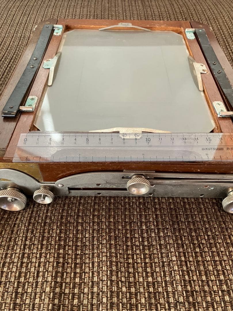 ジャンク扱　木製 蛇腹カメラ　ジャバラ