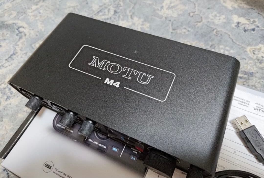 MOTU M4 オーディオインターフェイス (A)