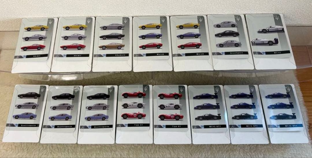 MASERATI minicar Collection（全15点）