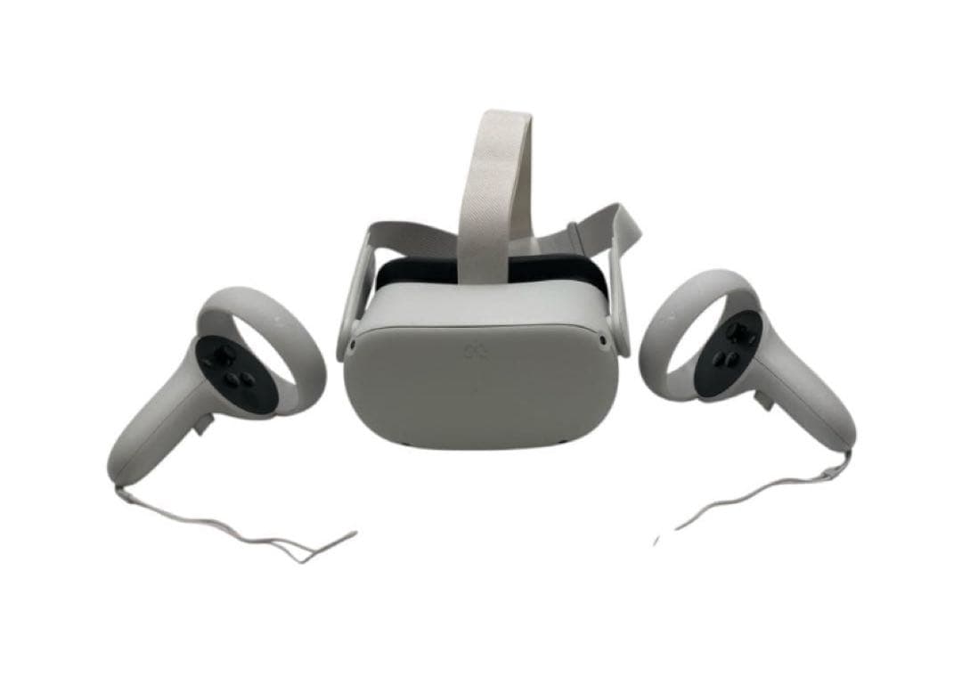  Quest 2 ホワイト ヘッドセットとコントローラーセット