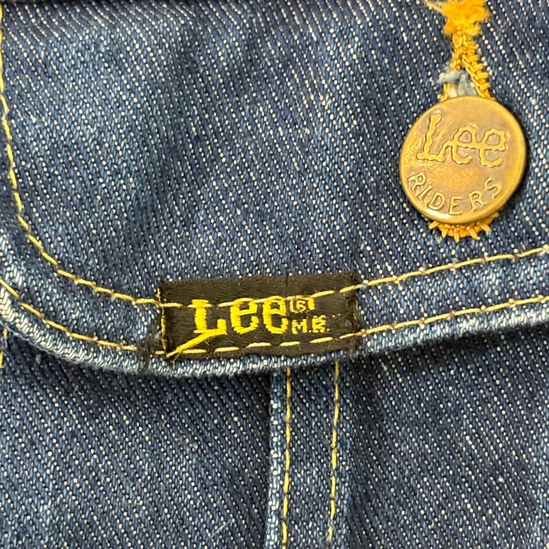 希少 美品✨70s USA製 Lee Storm Rider 50R 短丈
