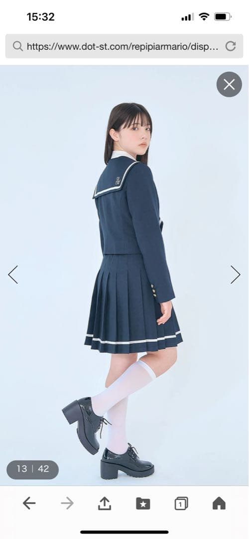 repipi armario 卒服　Mサイズ