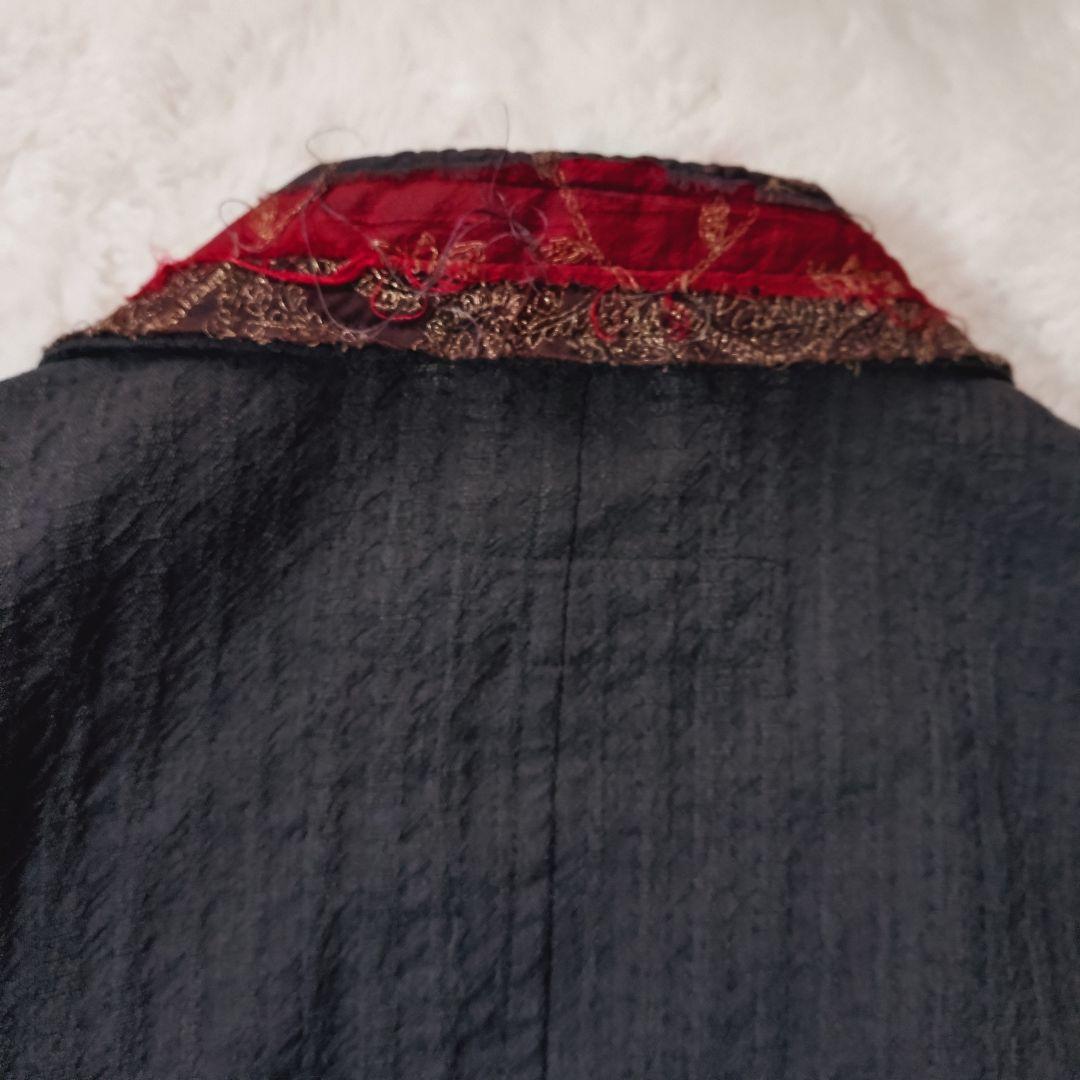 コムデギャルソン 03s キューバ期 エスニックシアサッカージャケット S