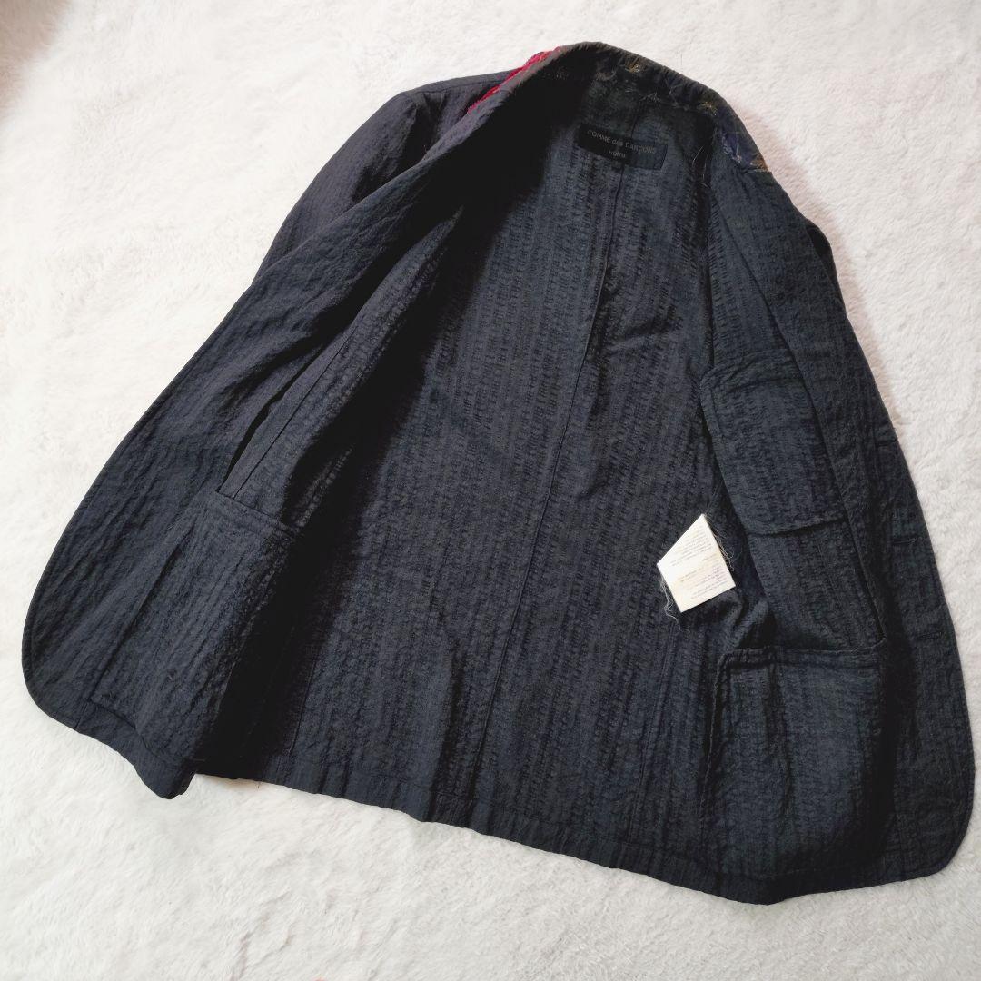 コムデギャルソン 03s キューバ期 エスニックシアサッカージャケット S