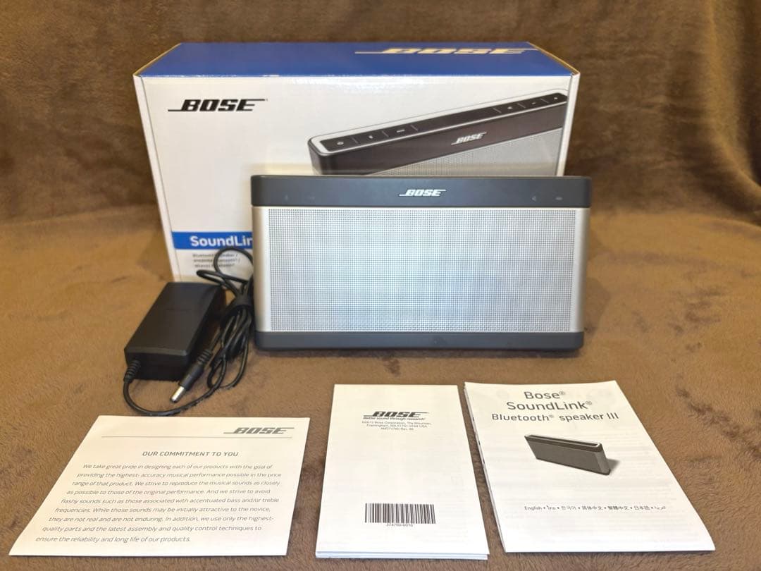 スピーカー・ウーファー BOSE Soundlink Bluetooth Speaker III