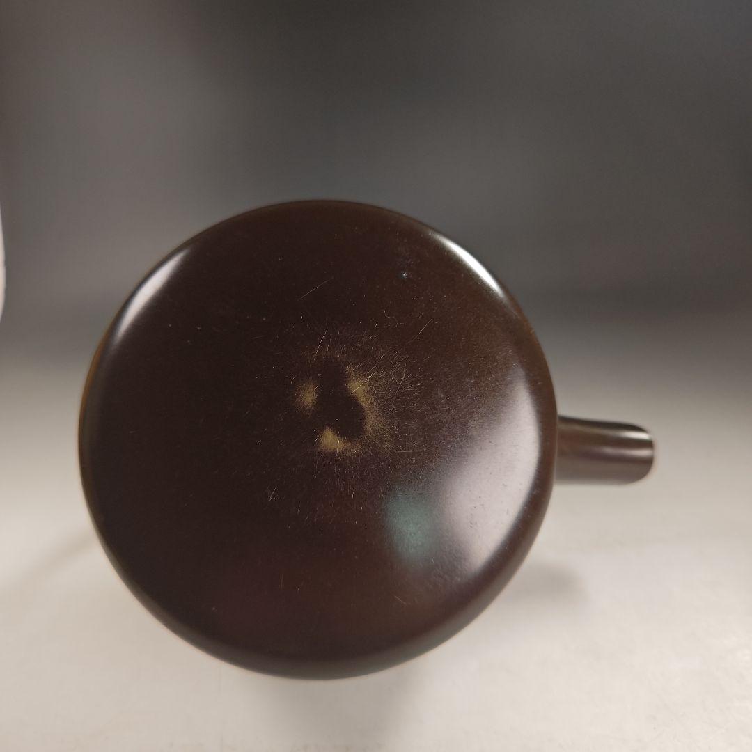 イ857 汁器『山本閑浄造』『唐銅汁器　共箱』茶道具　銅器