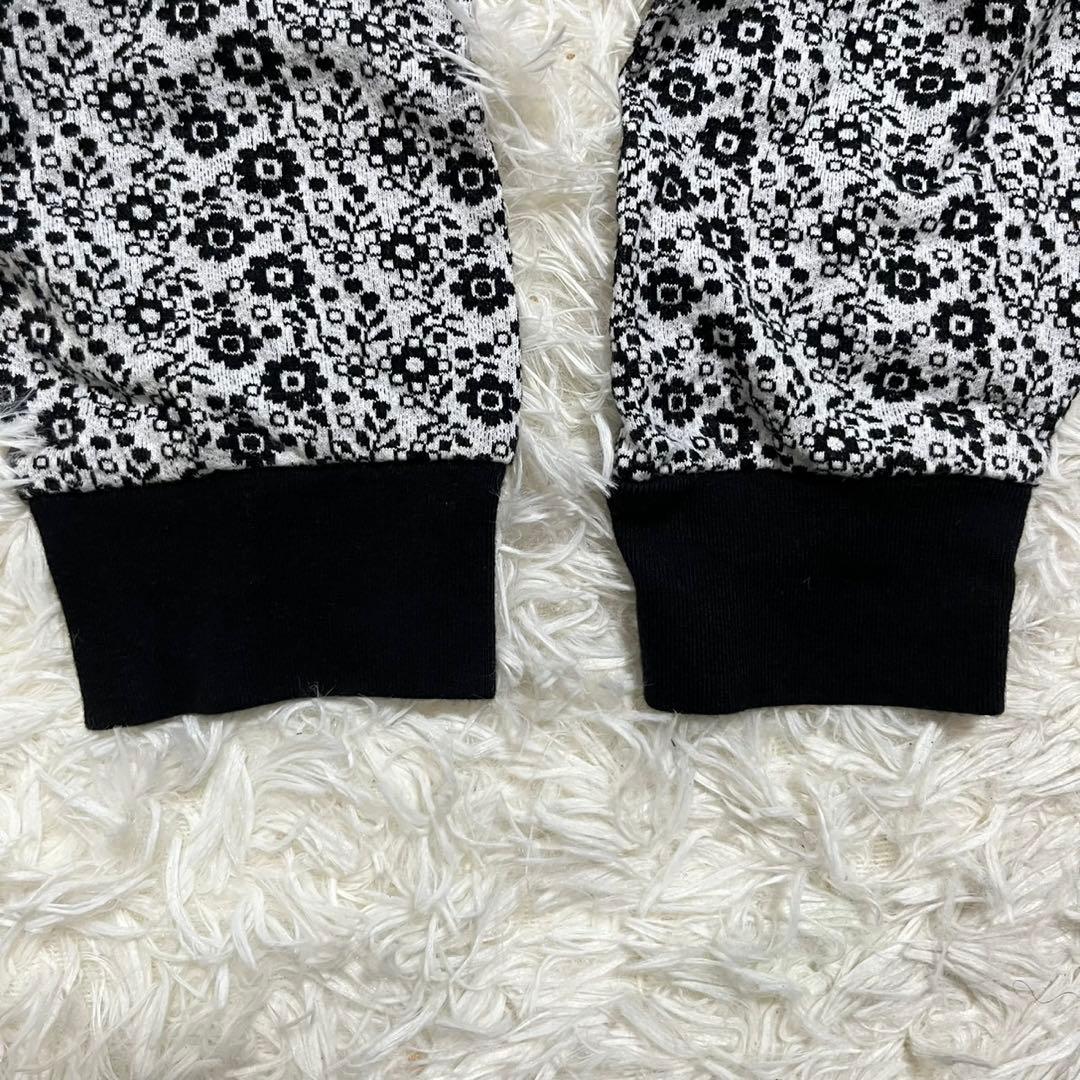 supreme 18aw フラワー　ハーフジップ　ニット