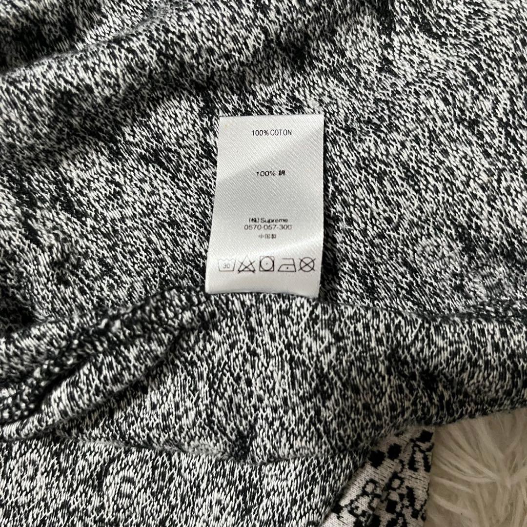 supreme 18aw フラワー　ハーフジップ　ニット