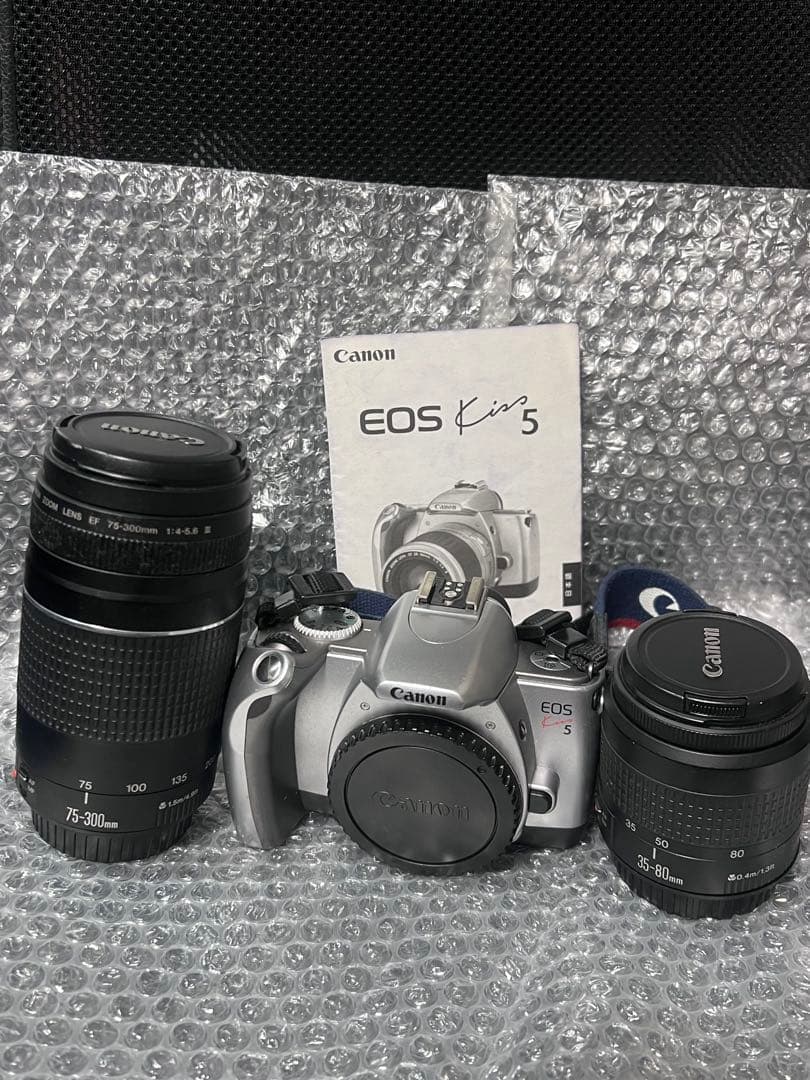 【本日発送可！】 Canon EOS kiss 5 フィルムカメラ セット
