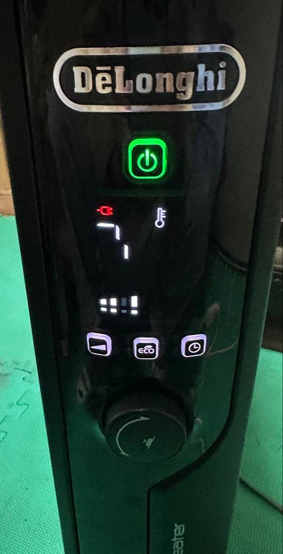 ⭐︎美品⭐︎ デロンギ　マルチダイナミックヒーター　　　MDHU15-BK 難あり