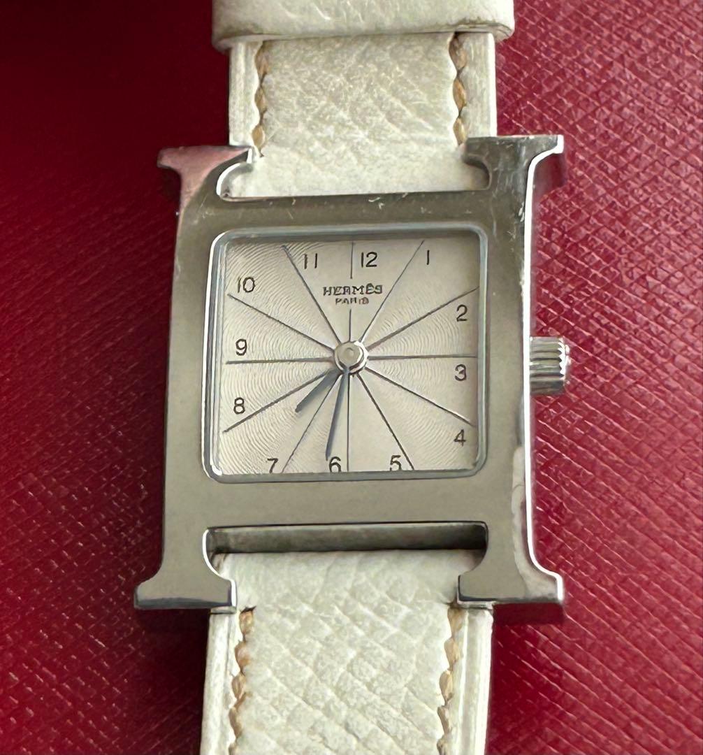 エルメス HERMES Hウォッチ レディース　腕時計