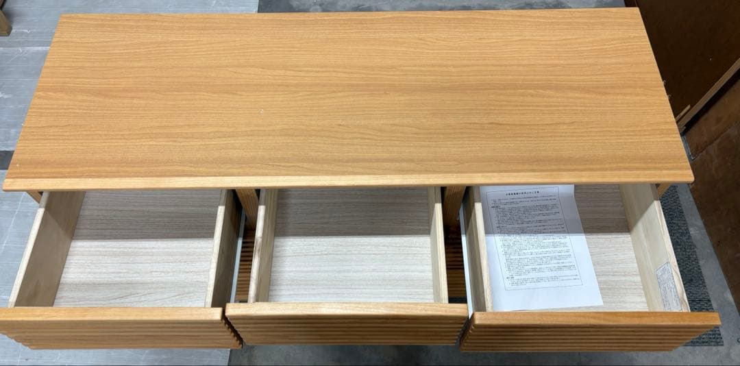 【送料込み】【中古品】ナチュラルウッド 収納チェスト