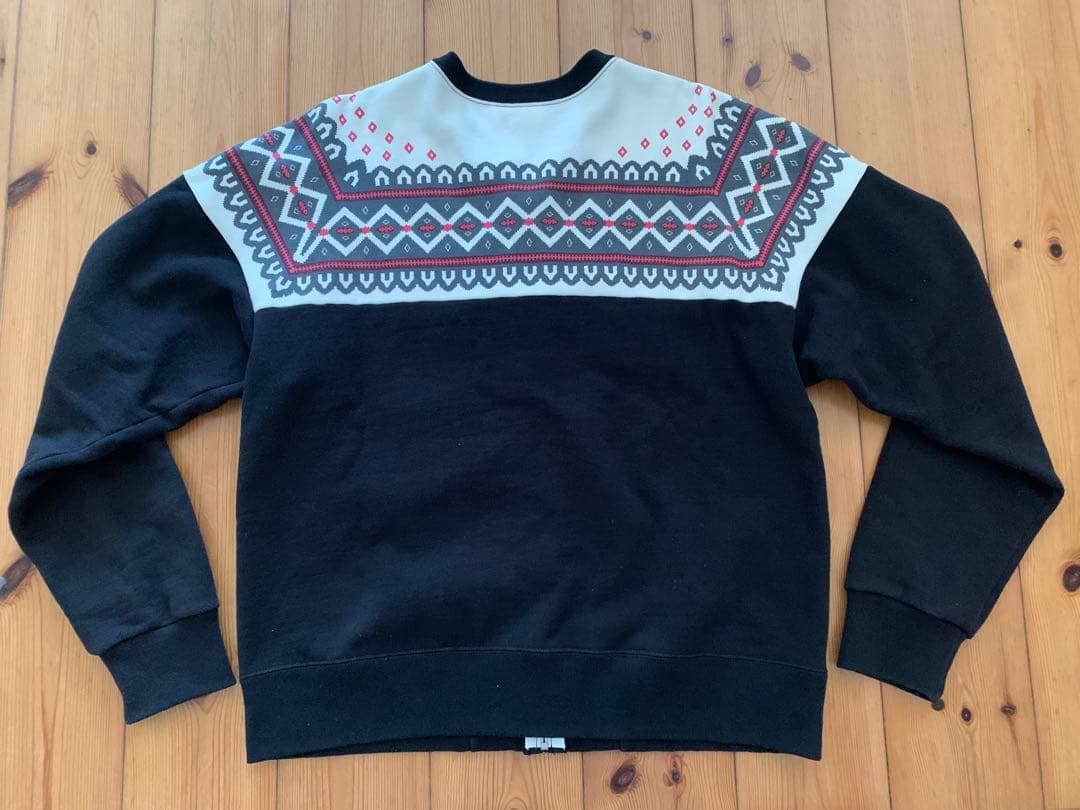 TCB SURE XX DEVELOPMENT 雪柄ジップアップスウェット