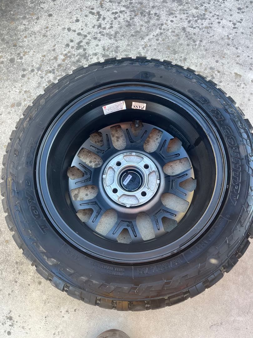 マッドバーン4.5j＋45 オープンカントリー155/65r14 2本セット①