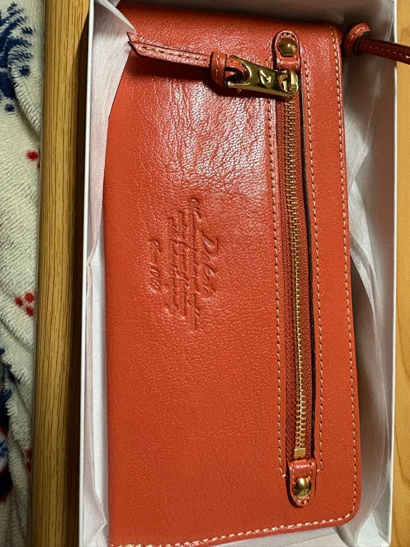 ダコタ モデルノ　長財布　　限定色コーラルピンク