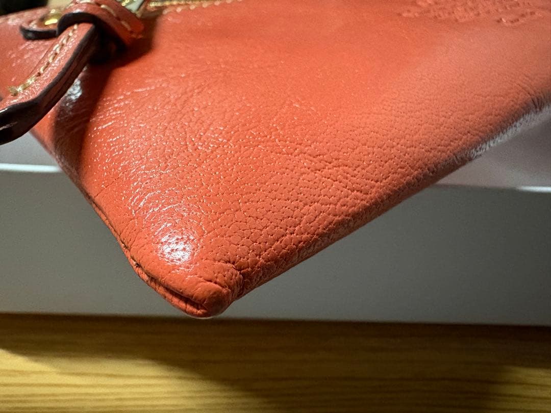 ダコタ モデルノ　長財布　　限定色コーラルピンク