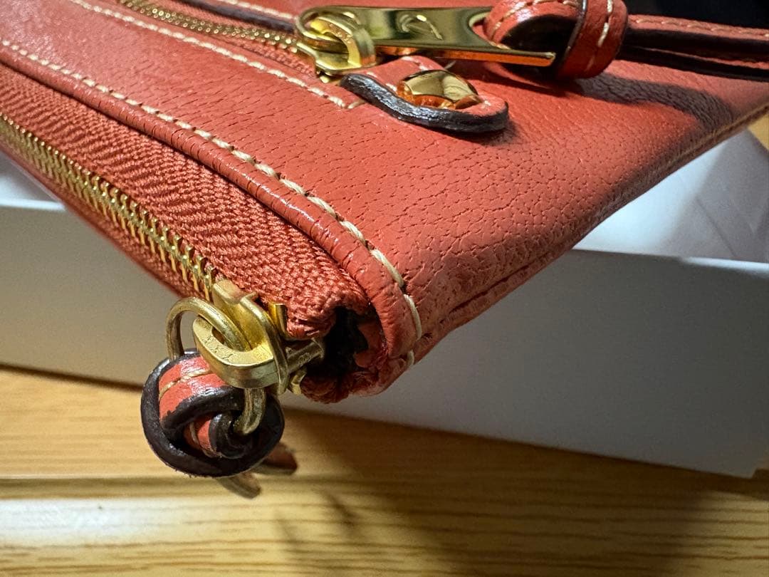 ダコタ モデルノ　長財布　　限定色コーラルピンク