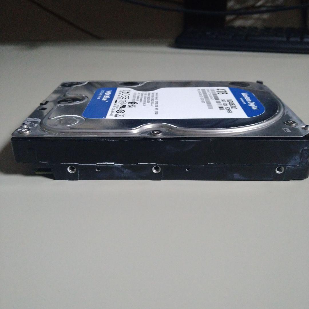 内蔵型 ハードディスク 4T Western Digital Blue 初期化済