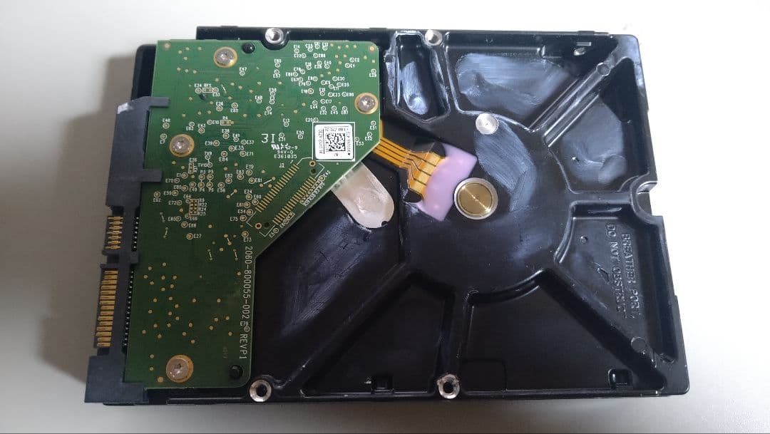 内蔵型 ハードディスク 4T Western Digital Blue 初期化済