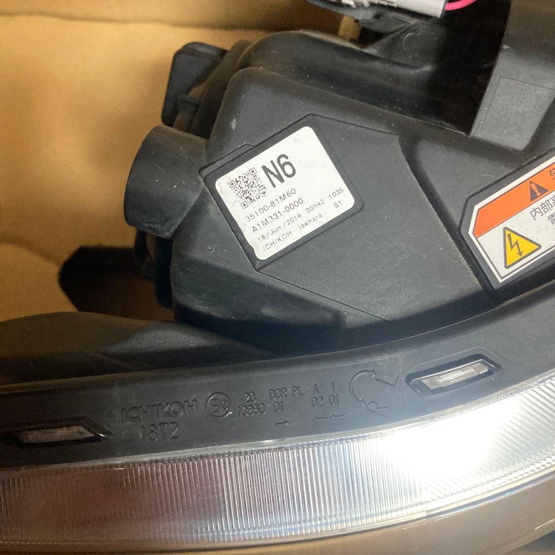 MK32S 42S スペーシアカスタム ヘッドライト右