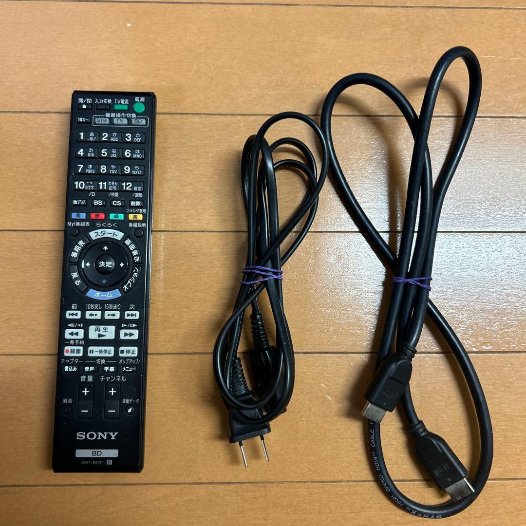 SONY BDXL対応ブルーレイレコーダー