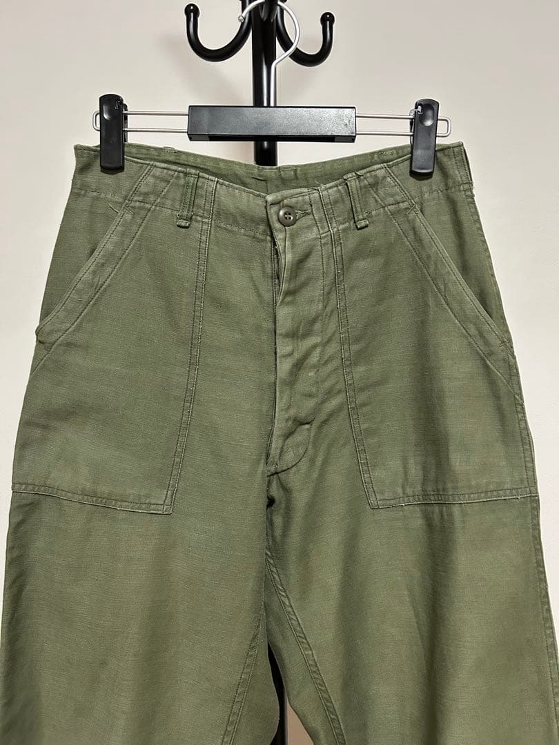 60‘s U.S.ARMY OG-107 ベイカーパンツ W30 L31