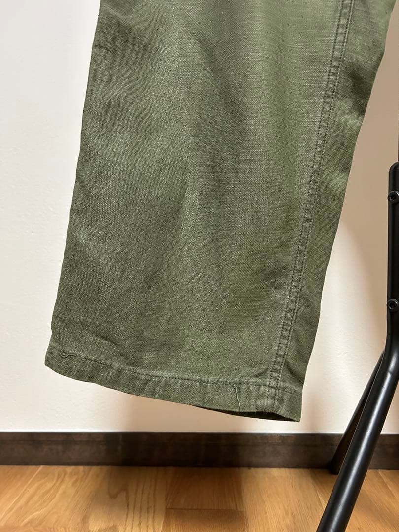 60‘s U.S.ARMY OG-107 ベイカーパンツ W30 L31