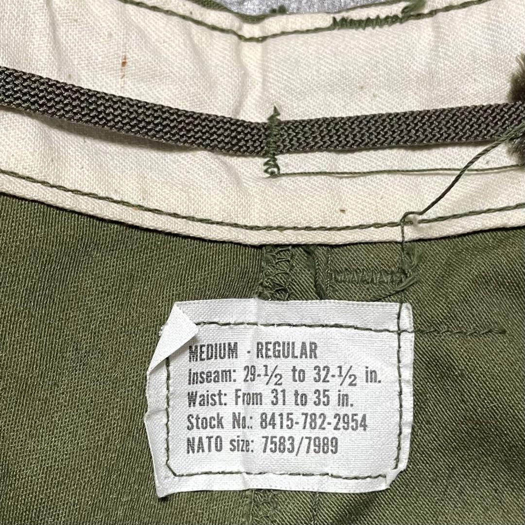 米軍実物 74年 M65カーゴパンツ M-R