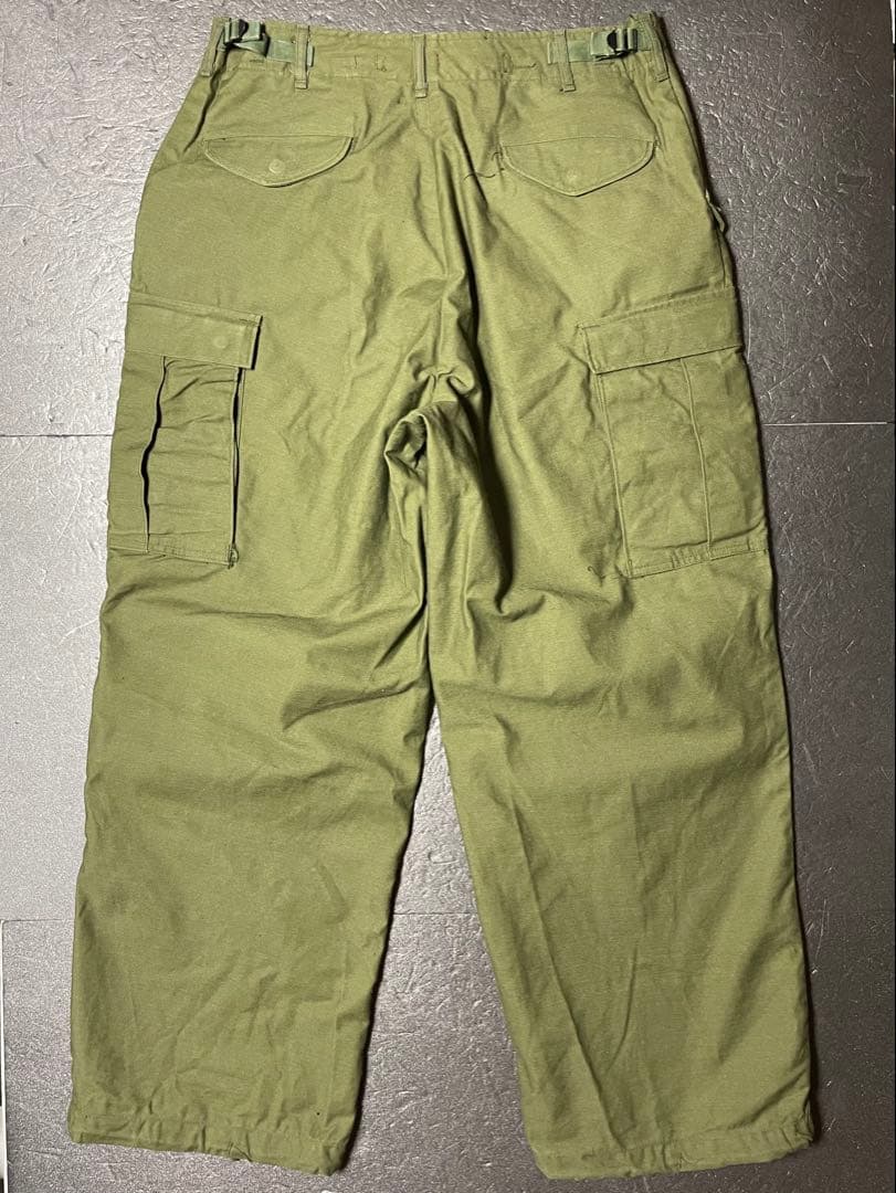 米軍実物 74年 M65カーゴパンツ M-R