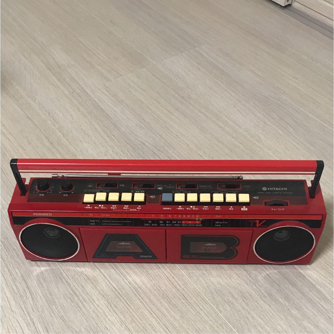HITACHI ヒタチ ラジカセ アンティーク