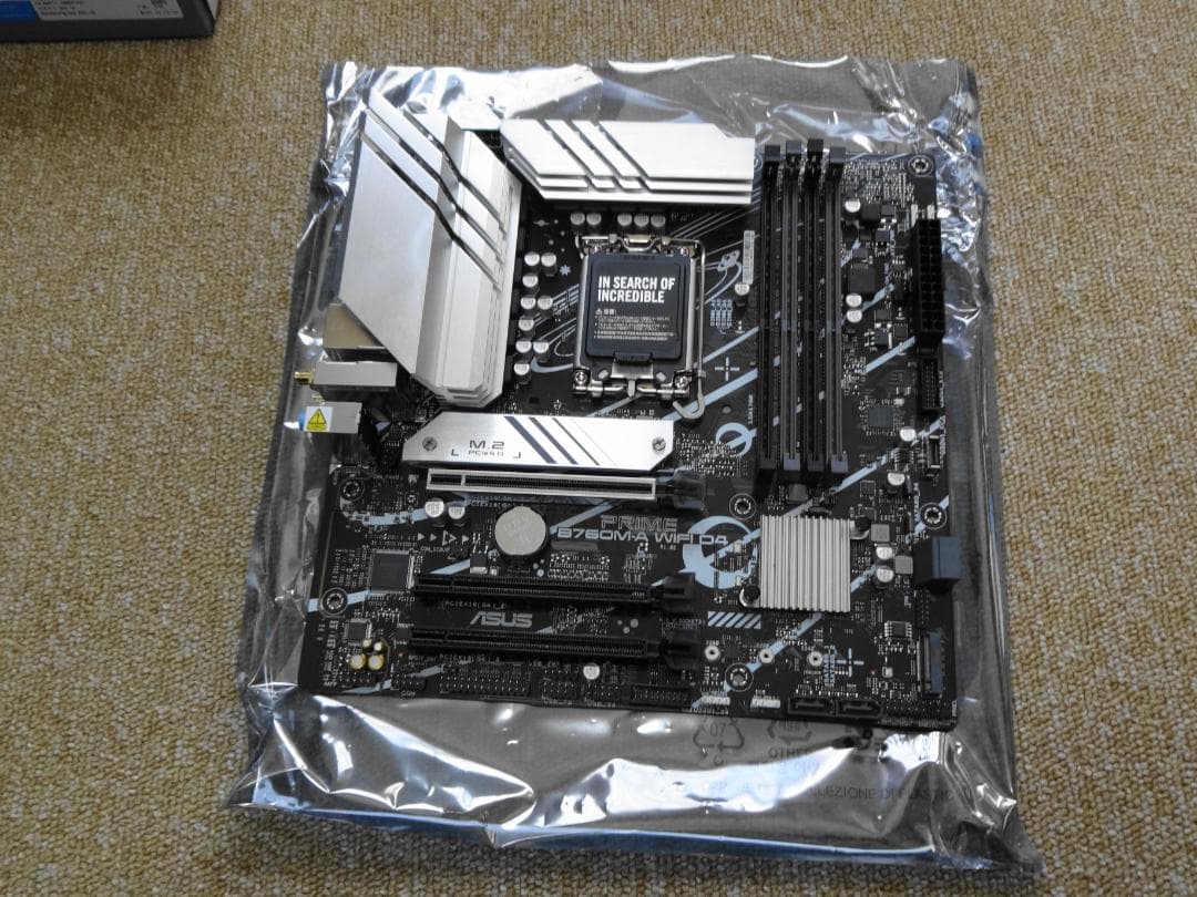 マザーボード ASUS PRIME B760-A WIFI D4