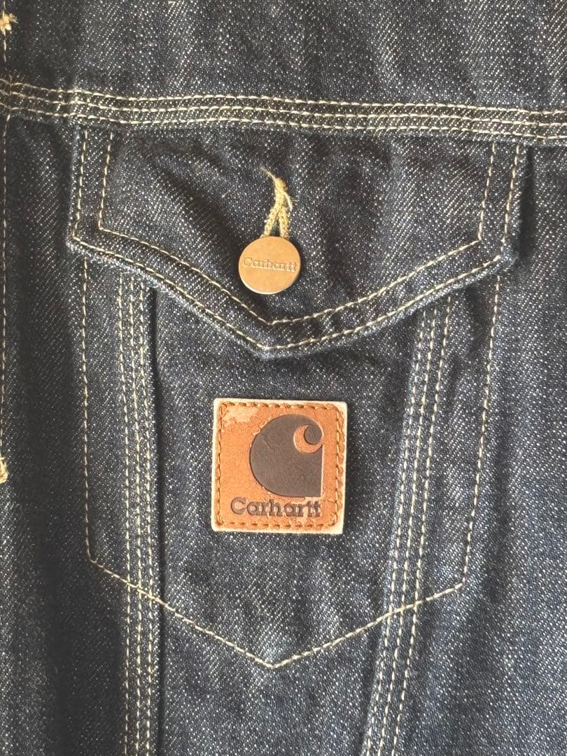 Carhartt 濃紺 デニムジャケット