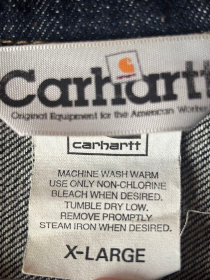 Carhartt 濃紺 デニムジャケット