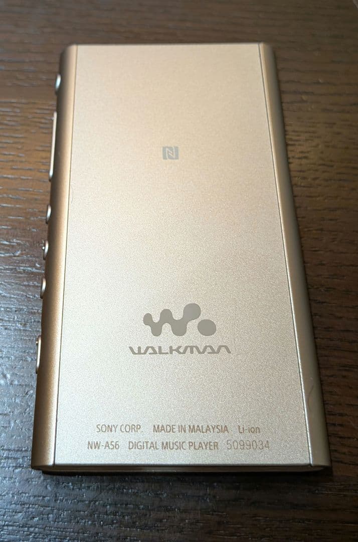 Sony NW-A56 ウォークマン　ゴールド