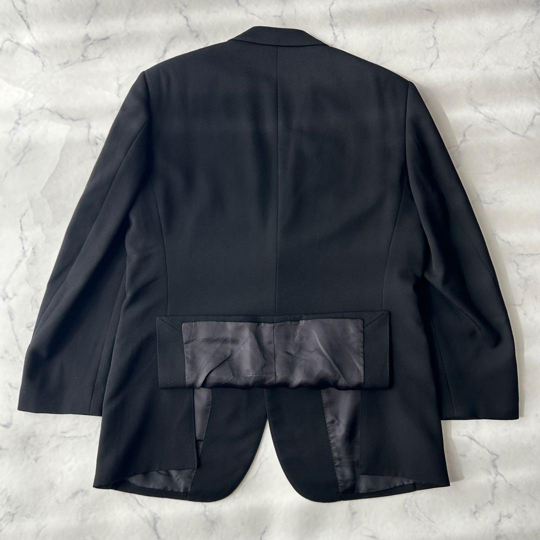 ドーメル×セヴィルロウ　カシミヤ混　ビジネススーツ　セットアップ　ウエスト調整可