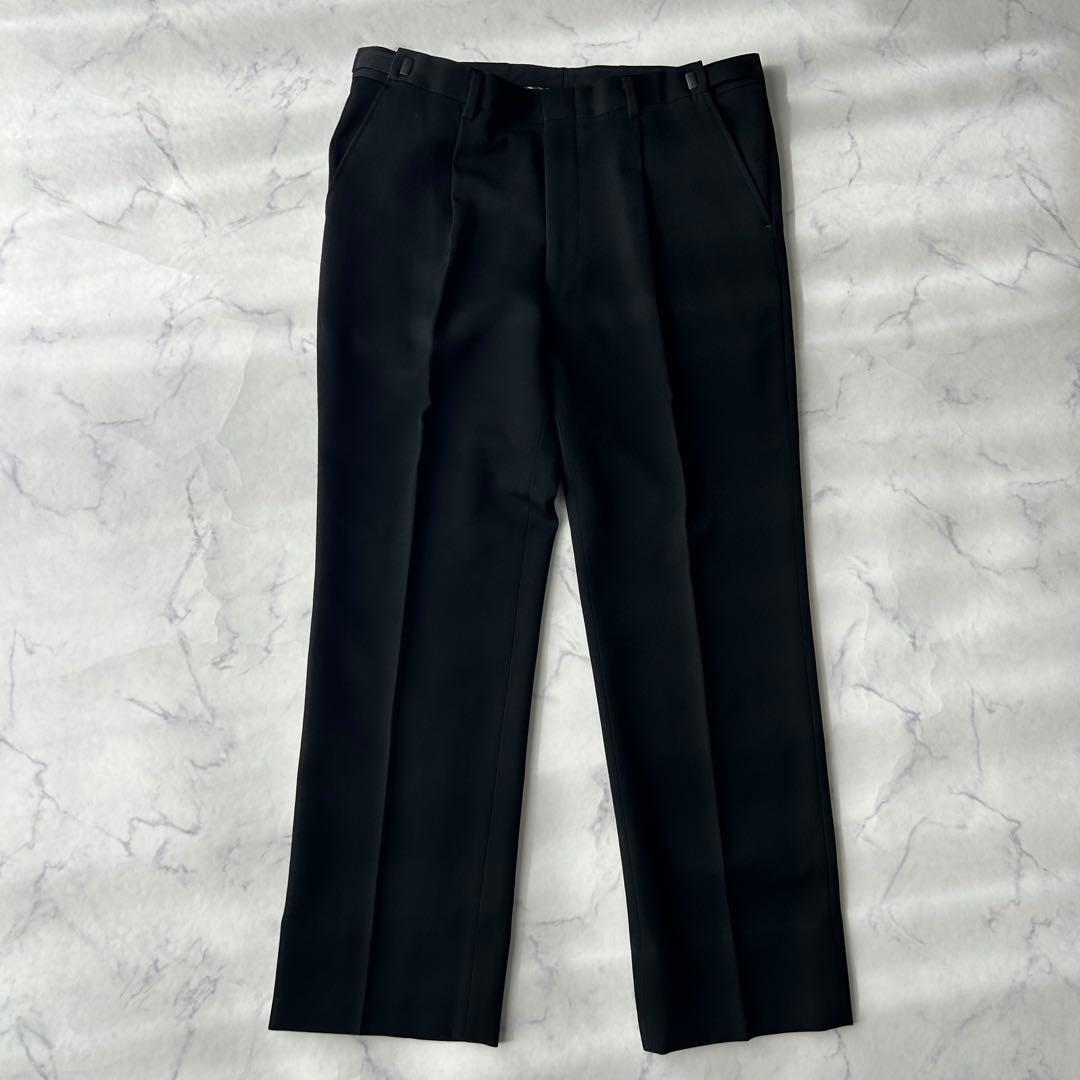 ドーメル×セヴィルロウ　カシミヤ混　ビジネススーツ　セットアップ　ウエスト調整可