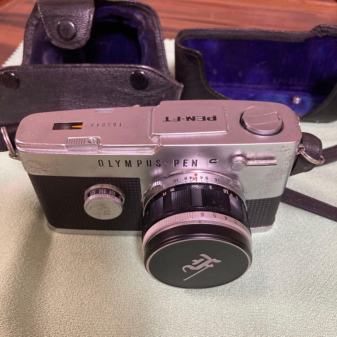 OLYMPUS オリンパス PEN-FT一眼レフ 古いカメラ