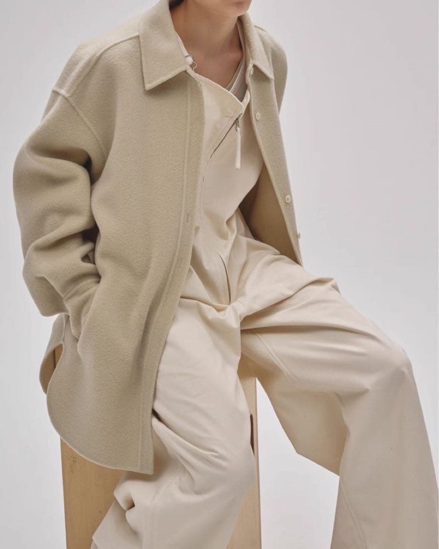 todayful トゥデイフルWool Shirts Jacket セージ